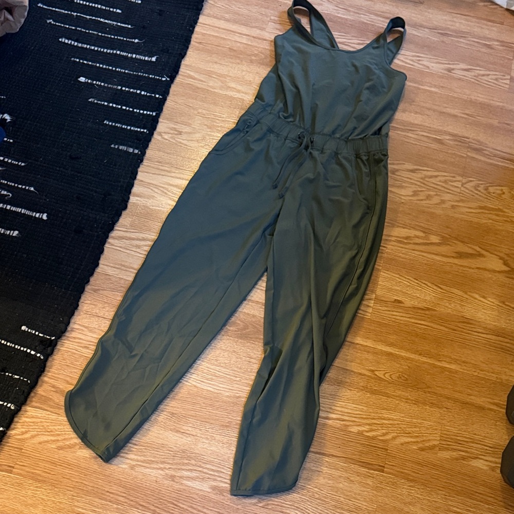 Patagonia Women's Olive Green Jumpsuit
